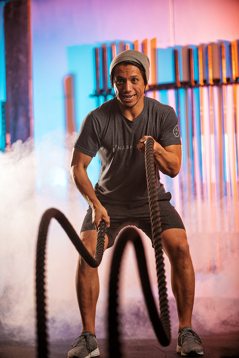 Nashletics owner, Mark Molinyawe, photographed by Audra Oden.