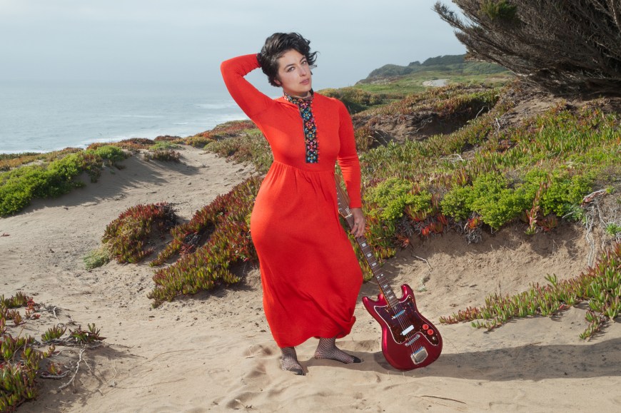 Musician Leila Block photographed by Jenna Przybylowski in San Fransisco