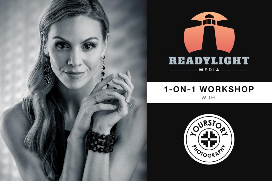 Photographer, Jeff Carpenter, teaches a 1-on-1 lighting workshop using Paul C. Buff, Inc. equipment.