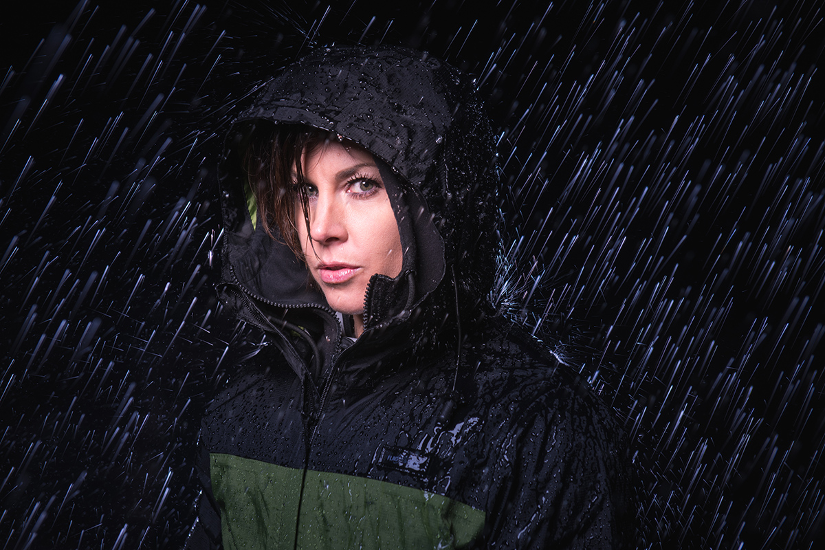 Photographer Brandon Horoho photographs Dana Linn Bailey for Flag Nor Fail