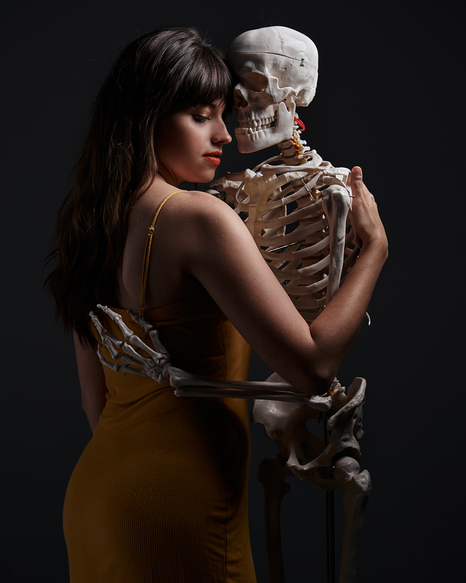 Model Josephine Bruno photographed by Tausha Dickinson at MTSU