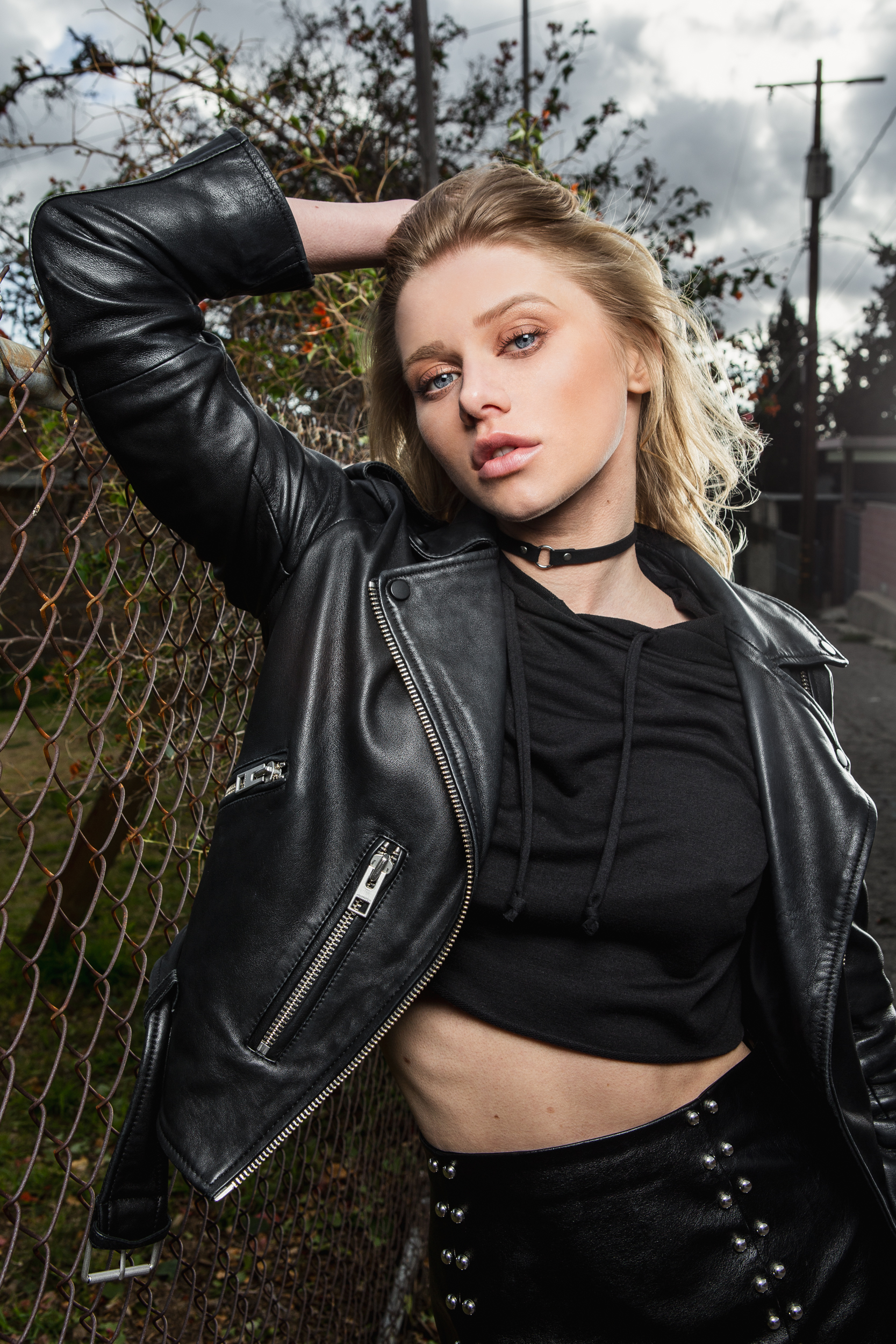 Alena Savostikova photographed by Jeremy Pavia