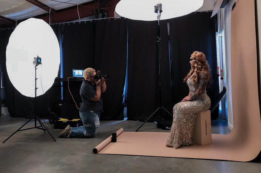 Lia Houchens photographs Drag Queen, Spectra Cosmos