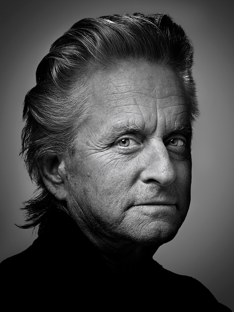 Actor, Michael Douglas, photographed by Matt Carr