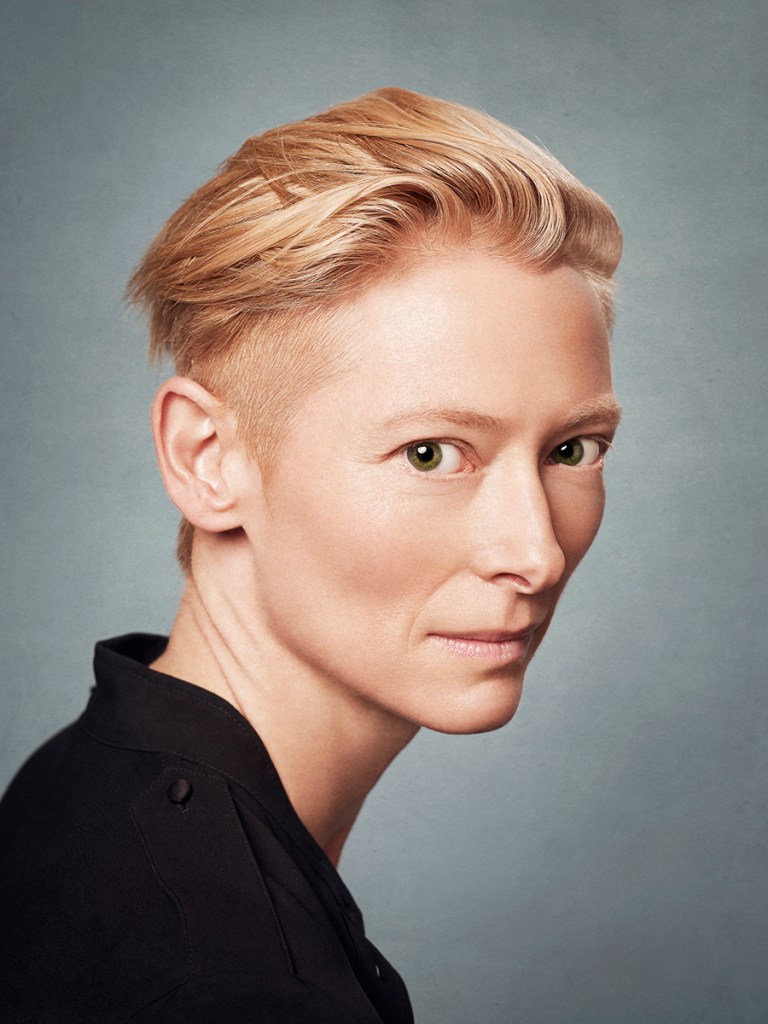 Actress, Tilda Swinton, photographed by Matt Carr