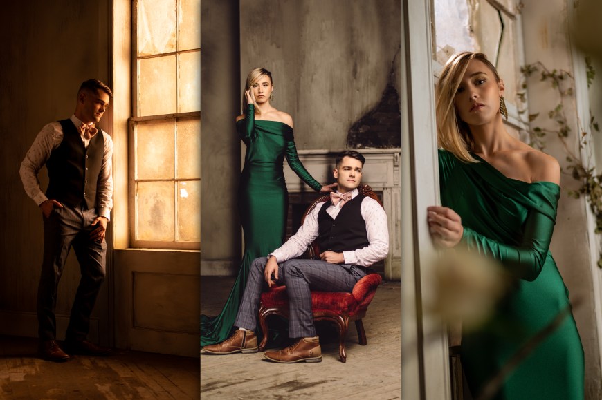 Editorial photo shoot at The West Parlor in Nashville, TN by Anthony Romano